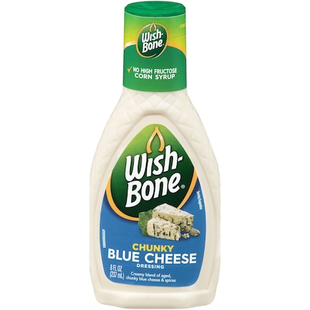 Wishbone Chunky Blue Cheese 8 Fl. Oz., PK12